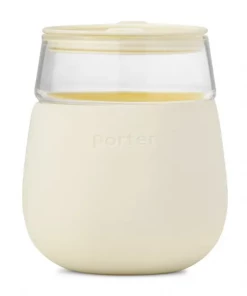 W & P Cream Porter Glass Cup