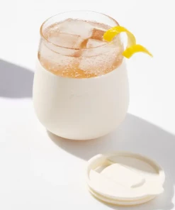 W & P Cream Porter Glass Cup