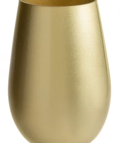Webstaurant Gold Stemless Wine Glass