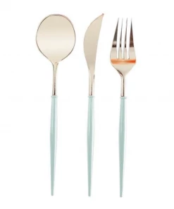 Ali Express Uptown Pale Blue Cutlery Party Supplies