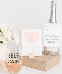 Chez Gagne Self Care Wine Glass Kitchen + Barware