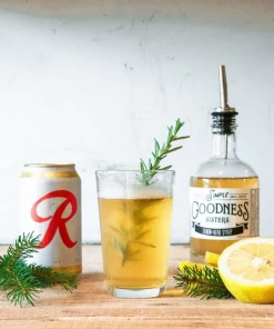 Simple Goodness Sisters Lemon Herb Syrup