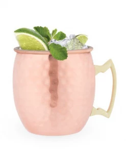 True Brands Drinks + Cocktails Copper Moscow Mule Mugs