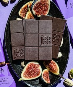 JCOCO Chocolate JCOCO Black Fig Pistachio Chocolate Sweet Treats