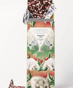 Compartés Chocolate Compartés Peppermint Bark Chocolate Bar Sweet Treats