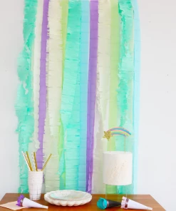 Ali Express Party Supplies Cool Pastel Fringe Streamer Set