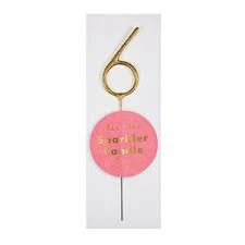 Meri Meri Gold Sparkler Candle