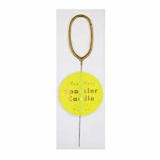 Meri Meri Gold Sparkler Mini Candle