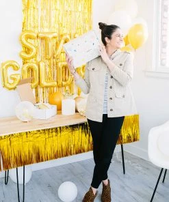 Ali Express Gold Metallic Fringe Garland