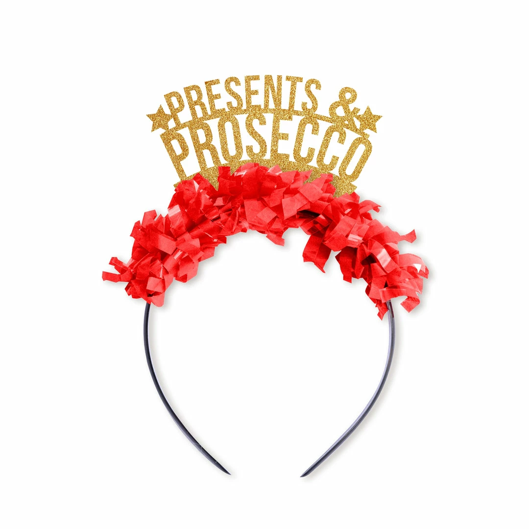 Festive Gal Presents & Prosecco Holiday Party Crown Party Supplies 3 Festive Gal Presents & Prosecco Holiday Party Crown Party Supplies