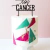 The Roc Shop Party Supplies Slay Cancer Cake Topper