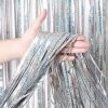 Ali Express Holographic Foil Fringe Curtain
