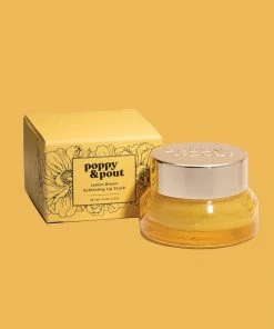 Poppy & Pout Lemon Bloom Lip Scrub