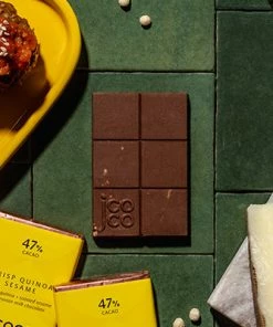 JCOCO Chocolate JCOCO Crisp Quinoa Sesame Chocolate Sweet Treats