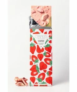Compartés Chocolate New Arrivals Compartés Strawberry Shortcake Chocolate Bar