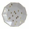 Harlow & Grey Wander Grey Triangle Large Plates Party Supplies