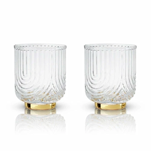 VISKI Belmont: Gatsby Glass Tumblers 3 VISKI Belmont: Gatsby Glass Tumblers