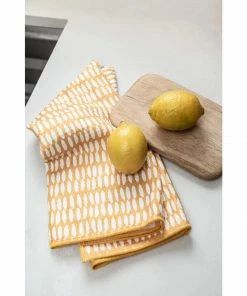 Good Habits Anywhere Towel - Beans In Yellow Kitchen + Barware